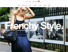 Tablet Screenshot of frenchystyle.com